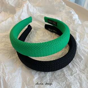 高颅顶发箍女2025年新款法式复古高级感网红压发头箍洗脸发卡头饰