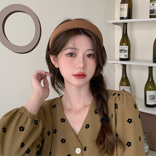 初心cx发箍海绵日韩高颅顶头箍