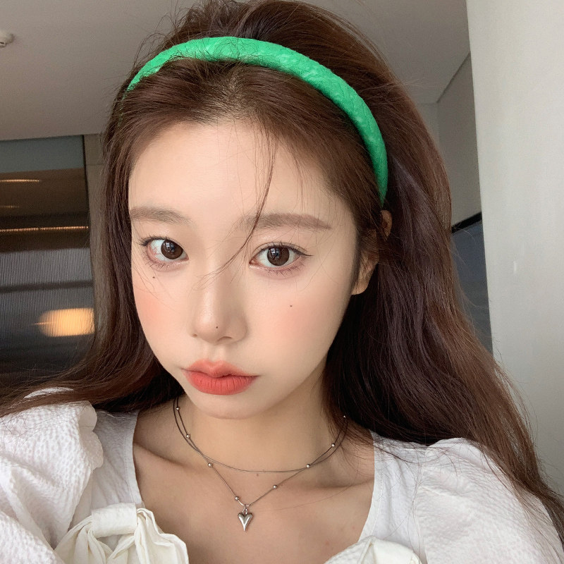 复古蕾丝高级感春夏新款细边发箍女网红外出压发发带发卡洗脸头箍