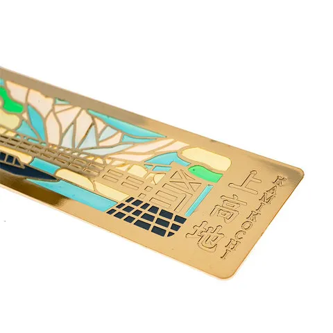 形状金属工艺品植物制造款式书签十字架直供广州免设计费制作