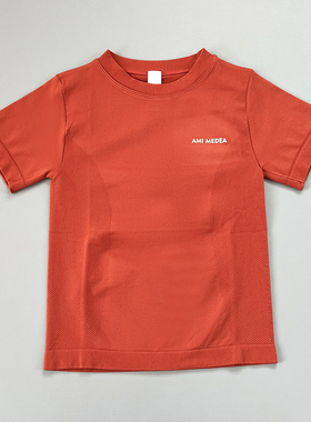 薄款运动短袖显瘦速干健身服弹力紧身跑步 t恤透气排汗瑜伽上衣女