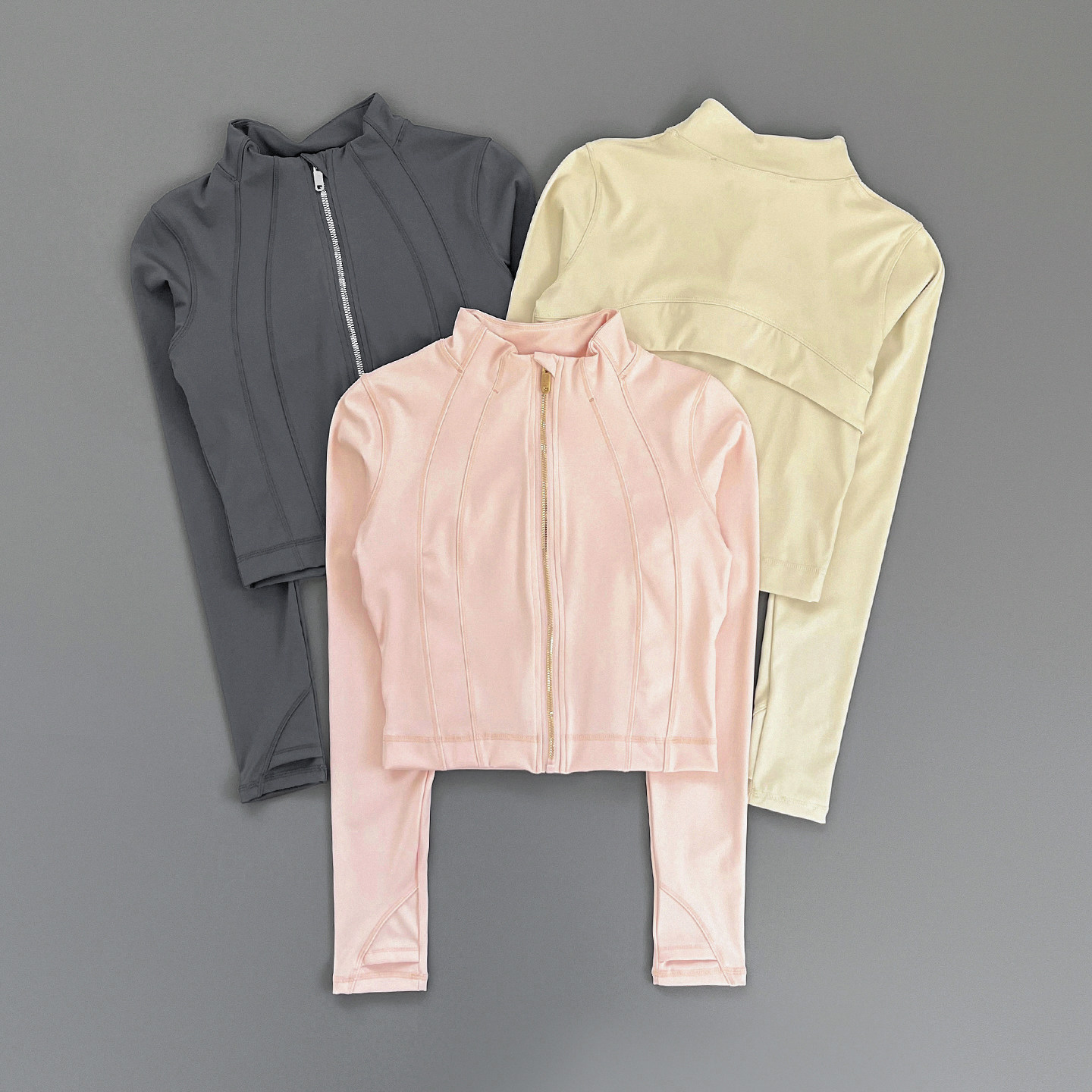 秋冬立领跑步运动上衣外套女瑜伽普拉提训练健身服长袖短款小个子,运动/瑜伽/健身/球迷用品,瑜伽外套,淘宝优惠券,粉丝福利购,淘宝优惠卷