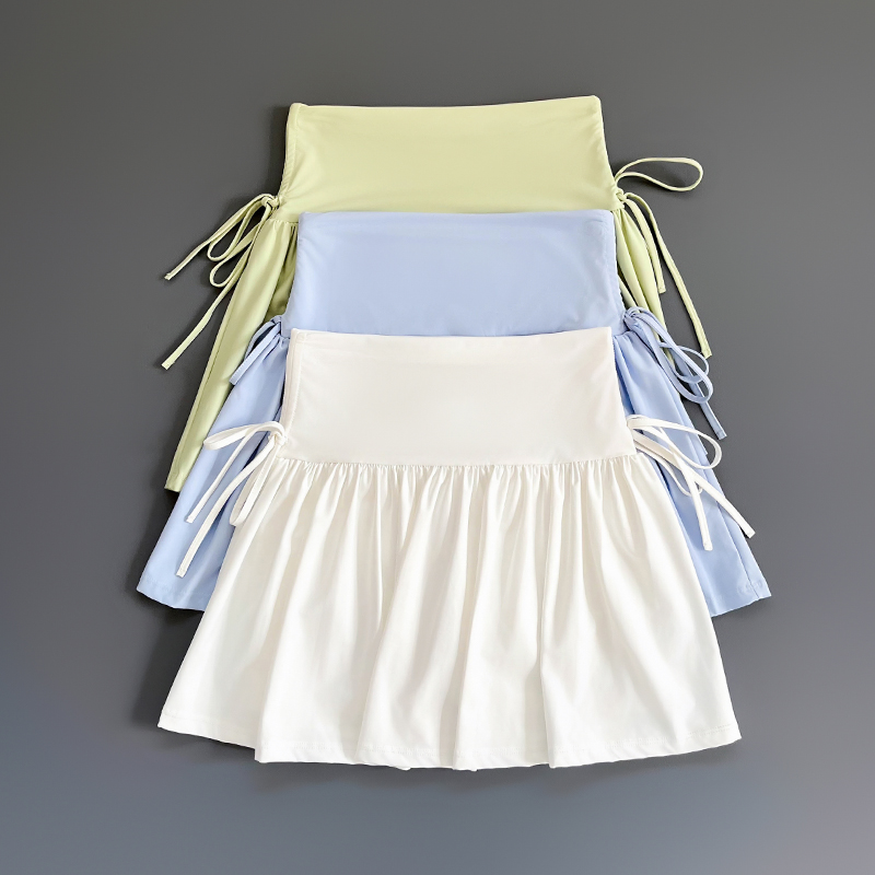 运动短裙裤女夏季假两件跑步半身裙速干遮臀防走光透气网球瑜伽裙