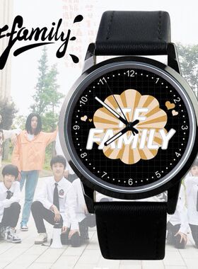 2024TF家族三代张泽禹苏新皓左航张极同款防水手表学生石英表定制