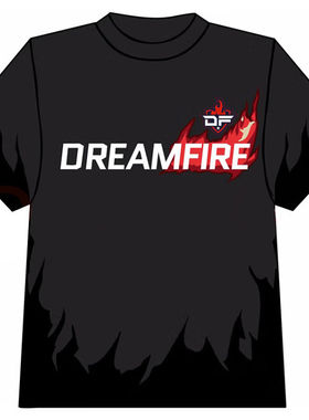 2024DF队服dreamfire短袖运动速干战队服学生情侣跑步电竞T恤 DF