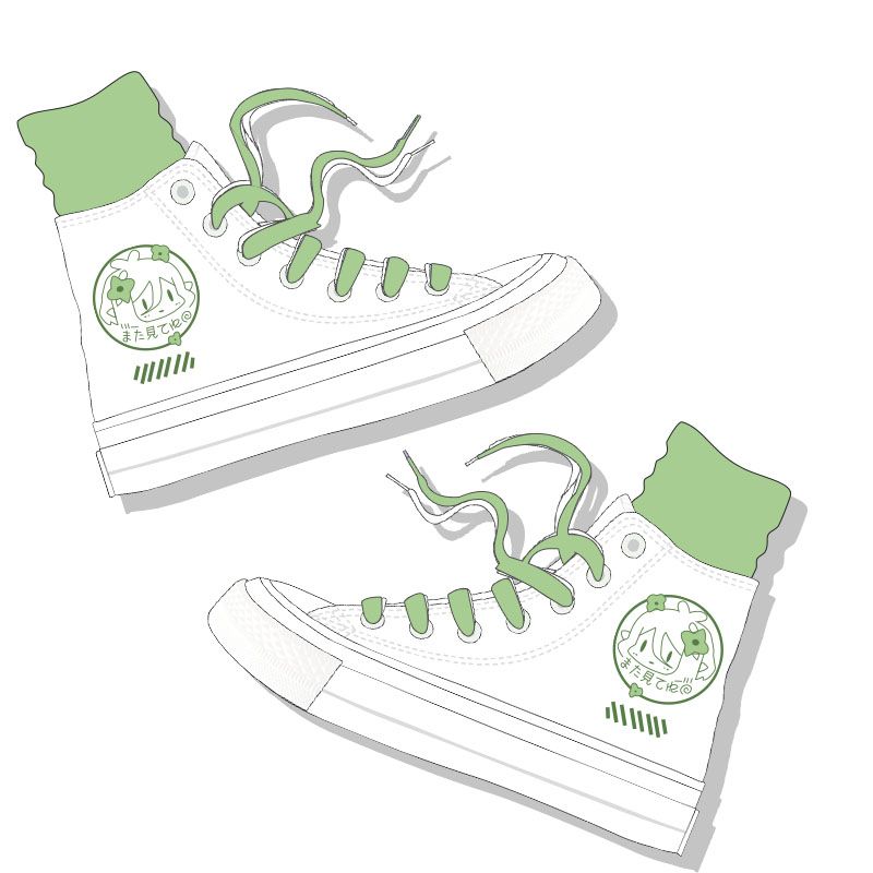 2024新品公主连结可爱日系小白鞋周边ReDive凯露佩可莉姆可可萝高