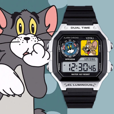 和老鼠手表儿童初中生学