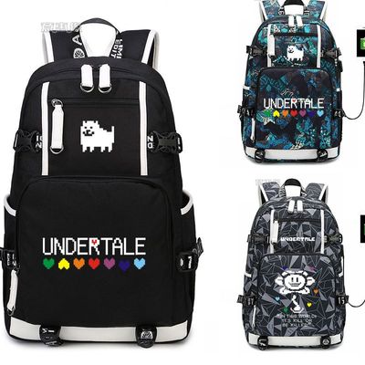 2024传说之下学生书包 UNDERTALE Sans周边男女双肩包二次元动漫