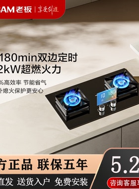 老板小灶王23BX-E1/22B1A（E1L）/37B5X/32G91A灶具37B7X燃气灶