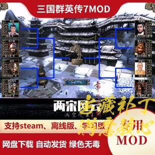 三国群英传7MOD 两宋风云 增加新剧本武将技能兵种装备城防增强AI