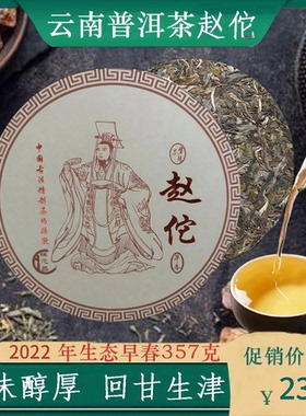 云南普洱茶恒元昌2022年赵佗生态早春