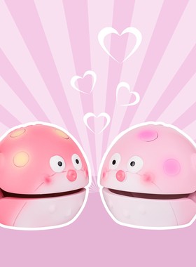 2026可爱河豚小木鱼创意木鱼敲敲乐解压玩具桌面摆件搞怪乐器儿童