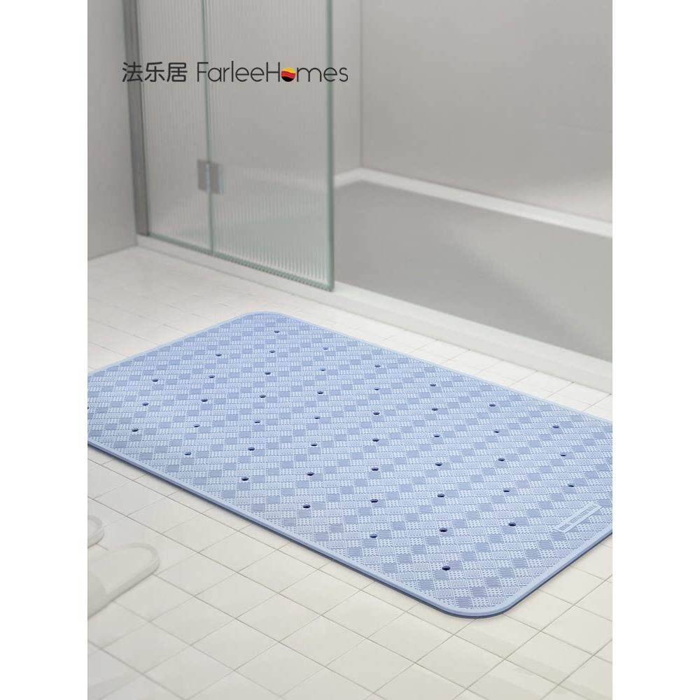 浴室自然橡胶浴室防滑垫淋浴房洗澡垫脚垫卫生间地垫隔凉垫防滑垫