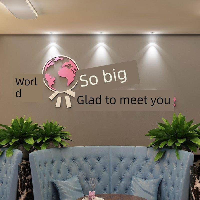 少女心网红情侣墙贴画3d立体酒吧奶茶温馨卧室宿舍床头贴房间装饰,家居饰品,文化墙贴,淘宝优惠券,粉丝福利购,淘宝优惠卷