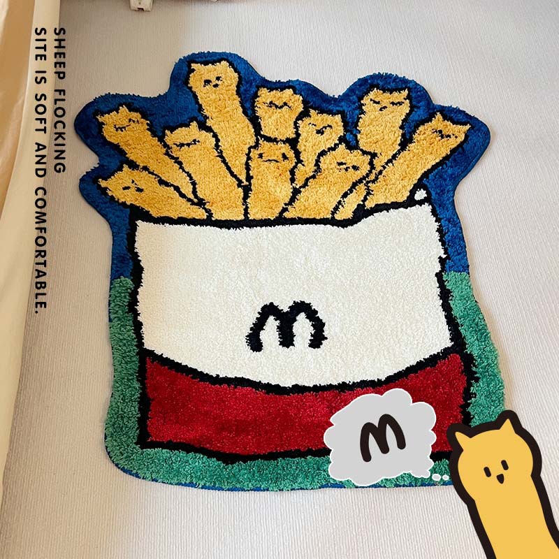 创意ins风可爱卡通异形加厚防滑