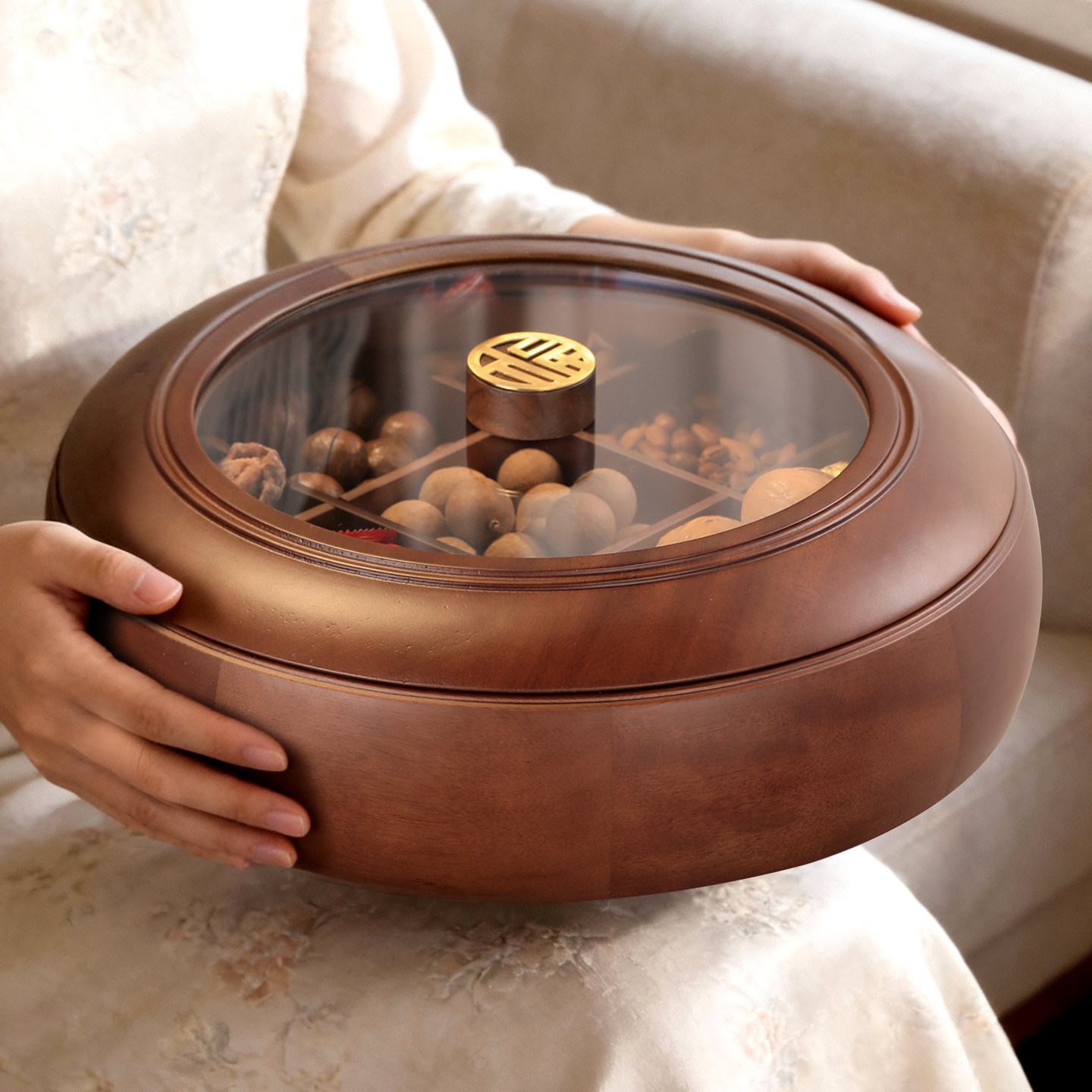 干果盘客厅家用轻奢高端2025新款茶几零食水果糖果摆放瓜子坚果盒,餐饮具,果盆/果盘/果篮,淘宝优惠券,粉丝福利购,淘宝优惠卷