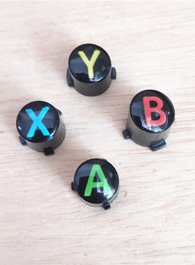适用于XBOX ONE手柄ABXY按键ONES精英一代二代series XSX白色按钮