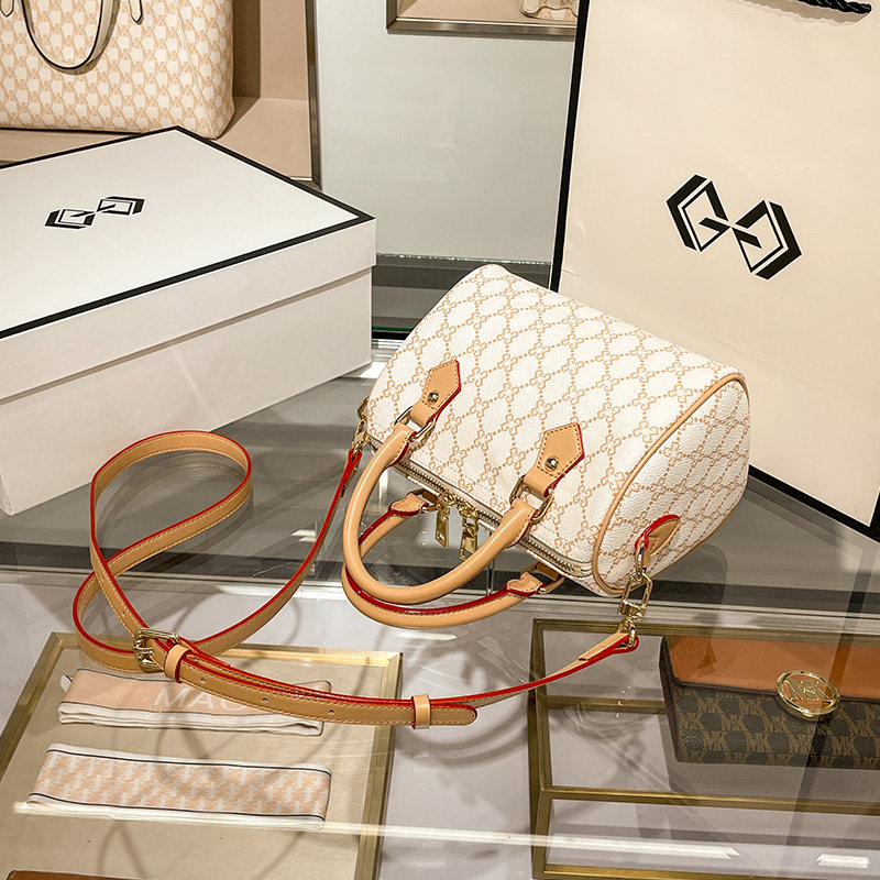 波士顿枕头包女2021新款时尚小众轻奢手提包秋季高级感单肩斜挎包