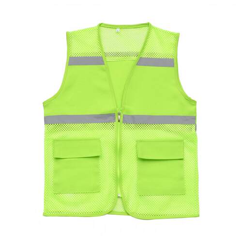 网眼马甲定制工地施工员透气反光背心交通工作服印字LOGO