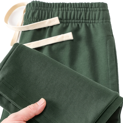 100%纯棉重磅直筒卫裤