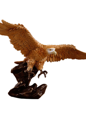 黄铜老鹰大展宏图鹏程万里摆件