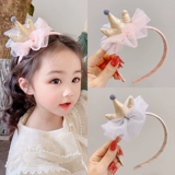 Детская тиара для принцессы, ободок, милая корона, шпильки для волос, аксессуар для волос, Южная Корея