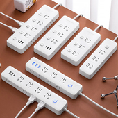 正品 插座usb插排纯铜双边插孔插板带线家用多功能正品 转换器多用