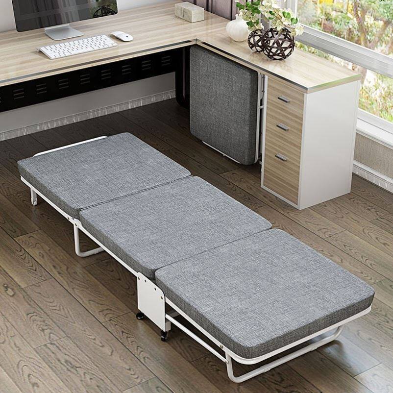 单人折叠床家用大人结实耐用入柜式住院陪护临时休息客人办公室午