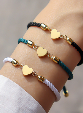 2023 Classic Heart Women Bracelet Fashion Romantic Handmade
