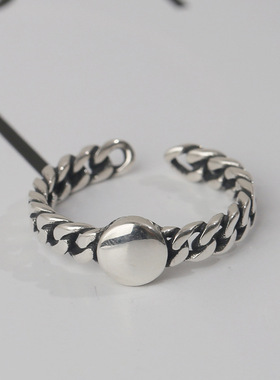 s925 sterling silver ring female Japanese Korean Thai silver