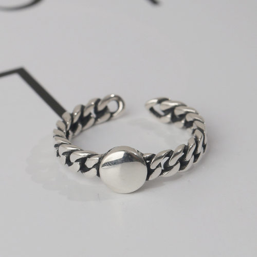 s925 sterling silver ring female Japanese Korean Thai silver