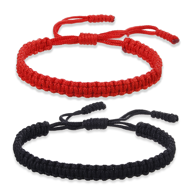 Ethnic Tibetan Buddha Woven Amulet Multicolor Bracelets & Ba