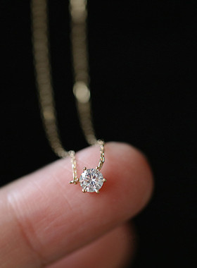 925 Sterling Silver 14k Gold Plated Necklace Versatile