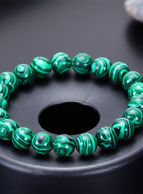 New Fashion Natural Malachite Bracelet for Men Women