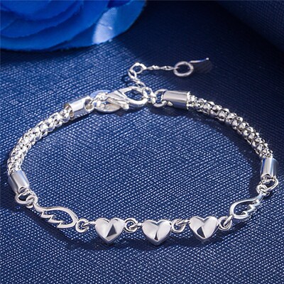 Factory direct fashion 925 Sterling Silver Bracelet for