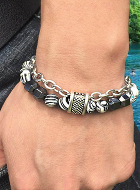 New 2021 European and American Men's Stainless Steel