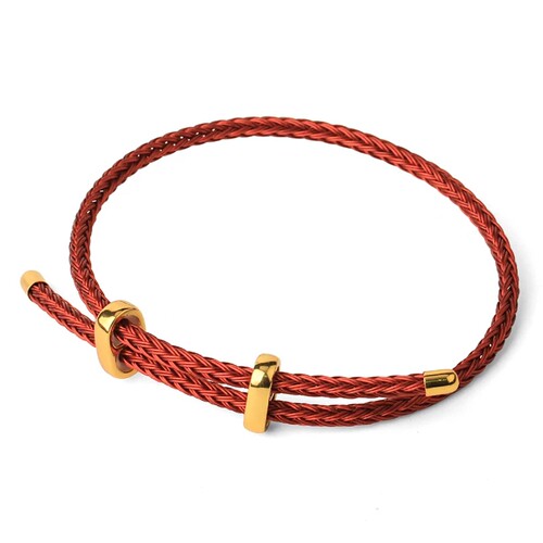 2022 Red Thread String Bracelets on Hand Lucky Bracelet Femm