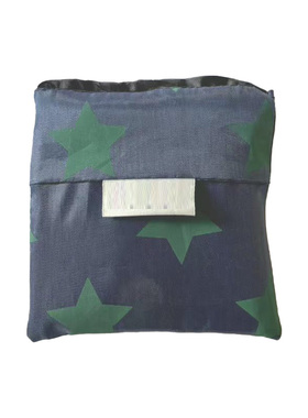 敏胤敏胤MYD-0101牛津布折叠手提袋36*52*8cm 印花 深蓝色