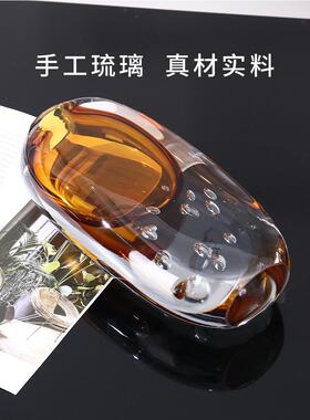 玻璃鲜花小花摆件客厅透明插花水养干花ins风创意水培花盆器皿