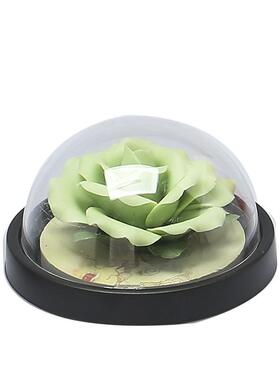 手捏花陶瓷创意摆件创意车载扩香器玫瑰花香薰办公室会所持久留香
