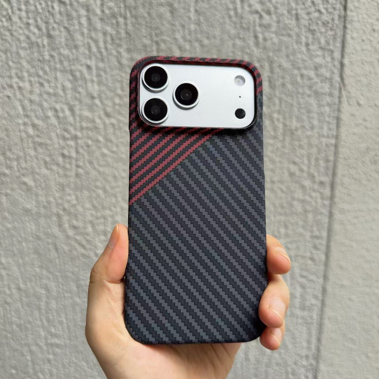 磨砂硬壳适用iphone18pro max手机壳17苹果简约ins风16大视窗防摔黑色条纹新款15商务薄款14男士高级感小众
