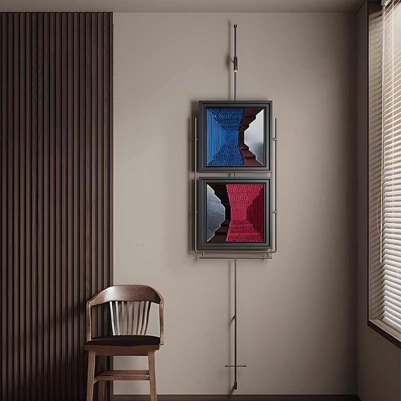 朝聚家居侘寂风氛围灯装饰画