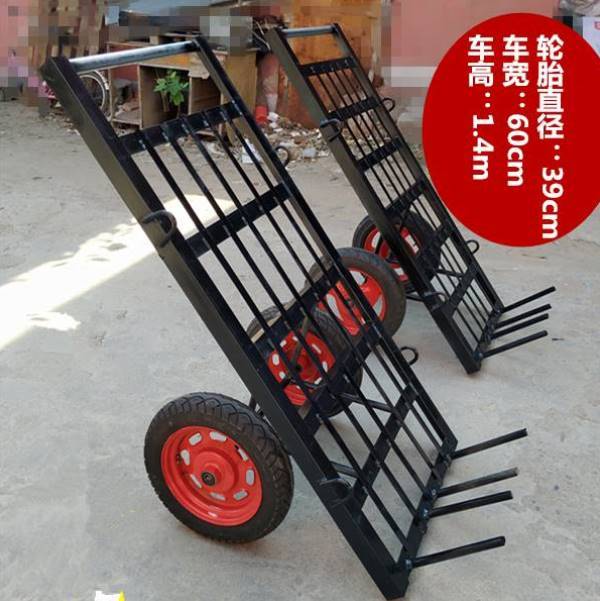 建筑工地吊砖车平板车拉砖车工程搬运车推拉车搬砖车载重王老虎车