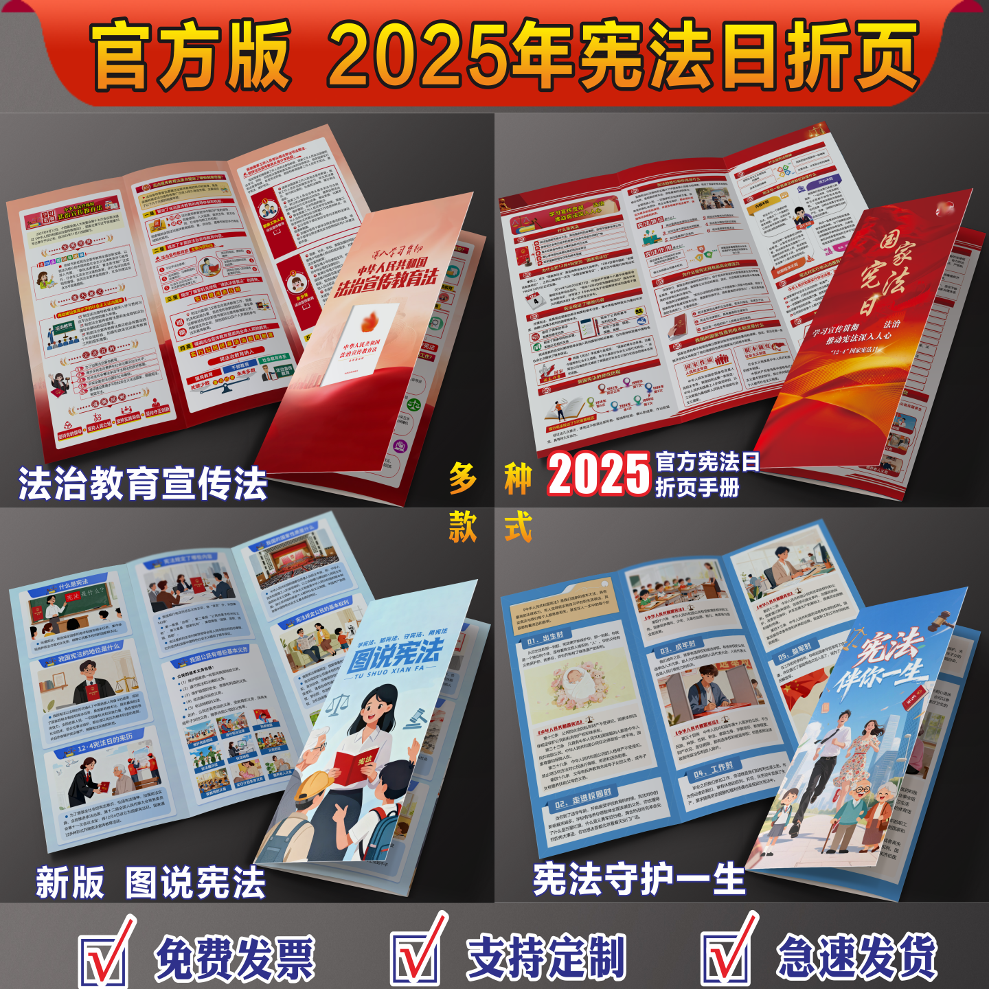 官方版2025年国家宪法日折页手册