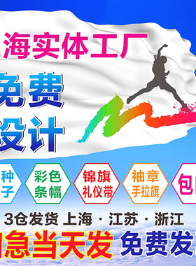 定制横幅旗帜定做导游旗帜定制广告旗子定制订做国旗厂旗队旗刀旗横幅条幅定制包邮班旗手拉超大国旗定制