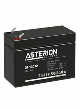 ASTERION蓄电池 DT12012 12V1.2AH免维护可充电铅酸电池