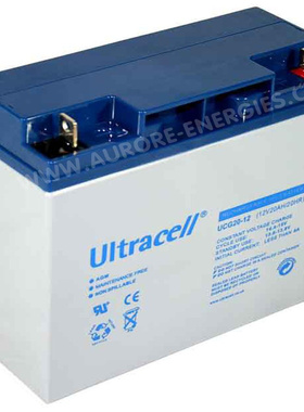 Ultracell 蓄电池 UCG20-12 12V20AH 20HR 免维护铅酸电池