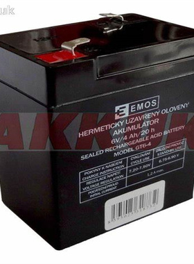 EMOS蓄电池6V4.5AH/20HR电子称 仪器仪表电池