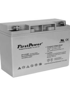 Firstpower 蓄电池 FP12180 12V 18AH/20HR 免维护铅酸电池
