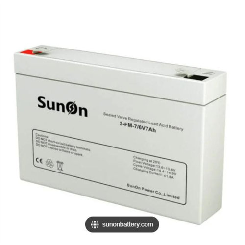 SUNON蓄电池3-FM-7/6V7A免维护